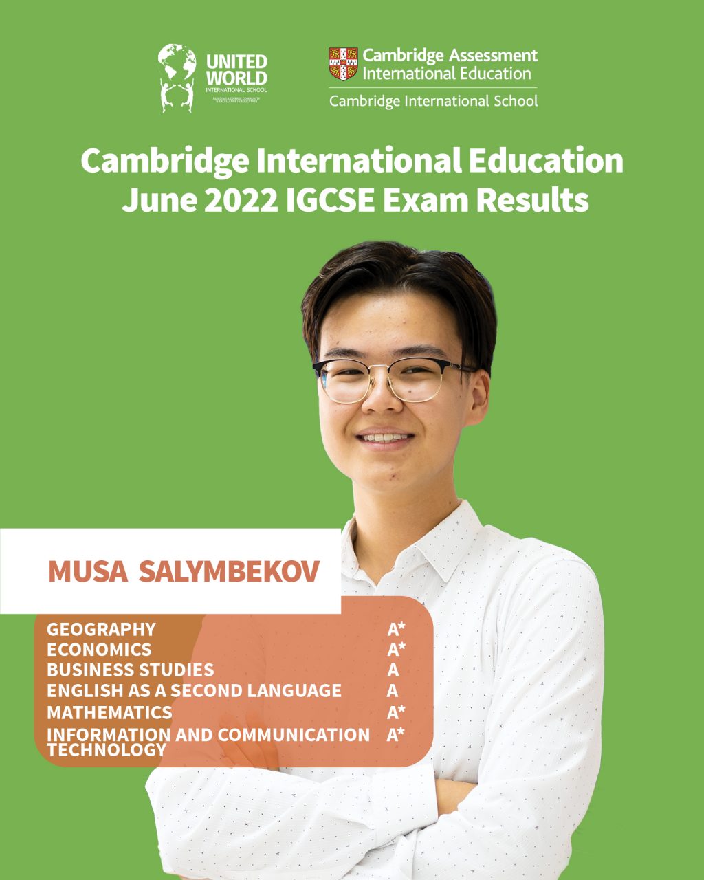 Cambridge International Education June 2022 IGCSE Results United